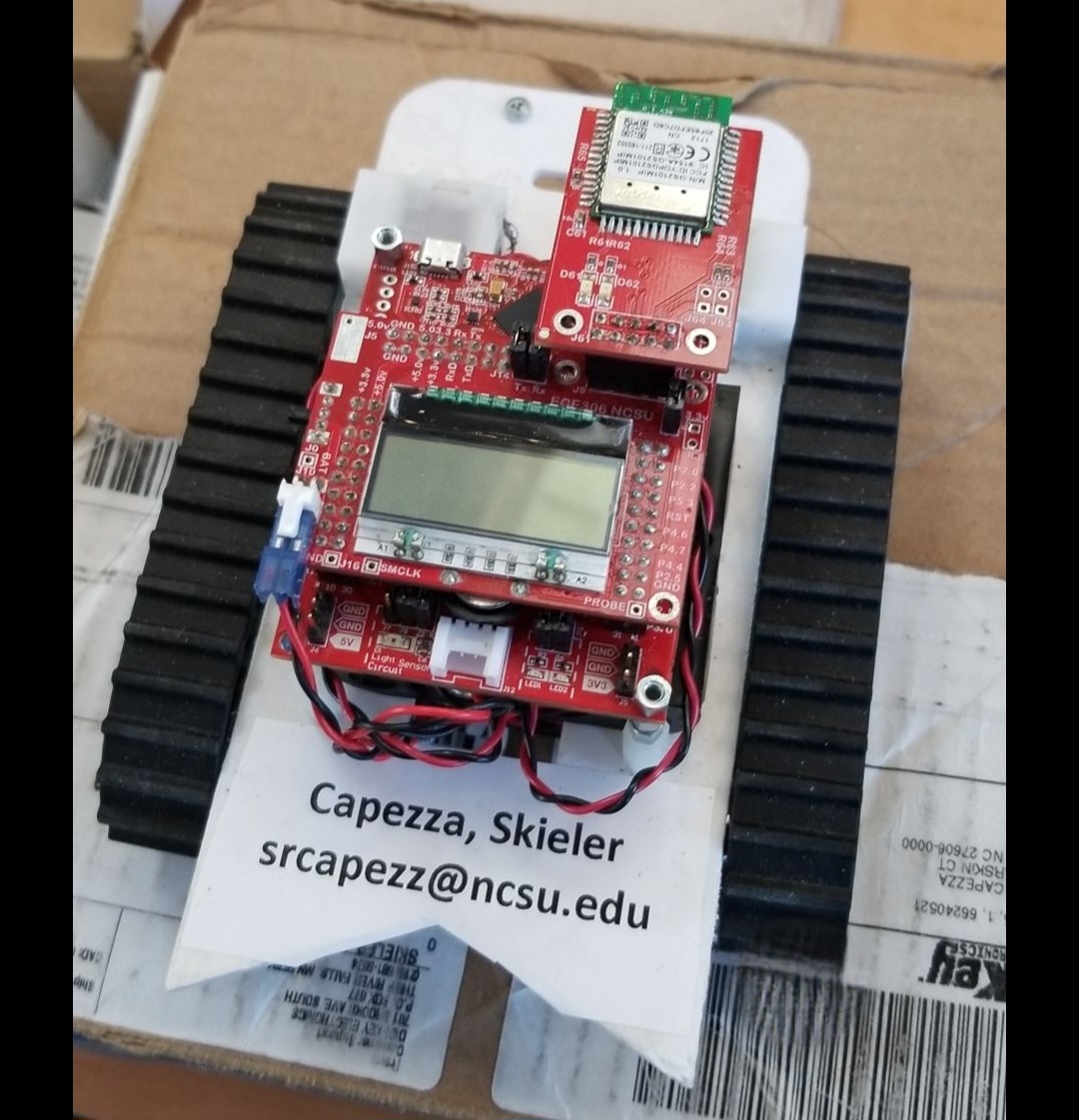 Autonomous Line Following Tank